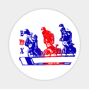 bmx racing Magnet